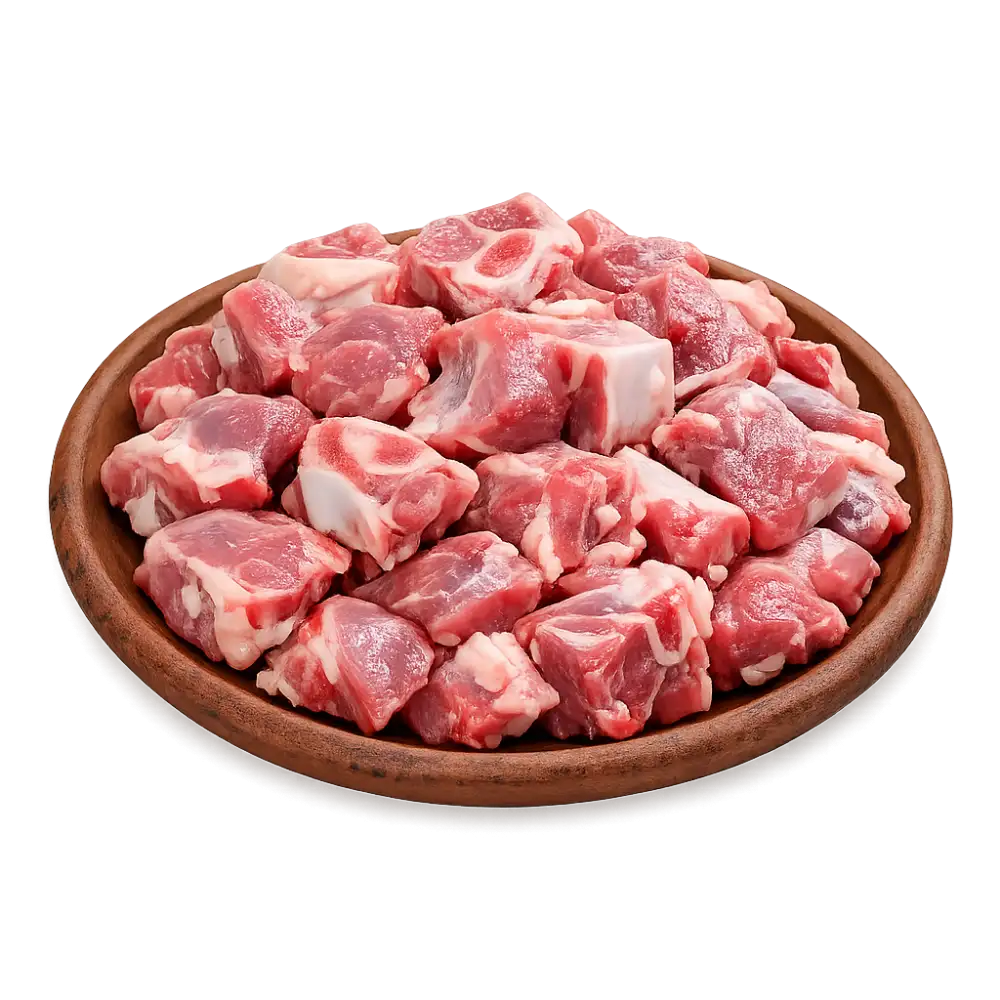 সেমি খাসির মাংস