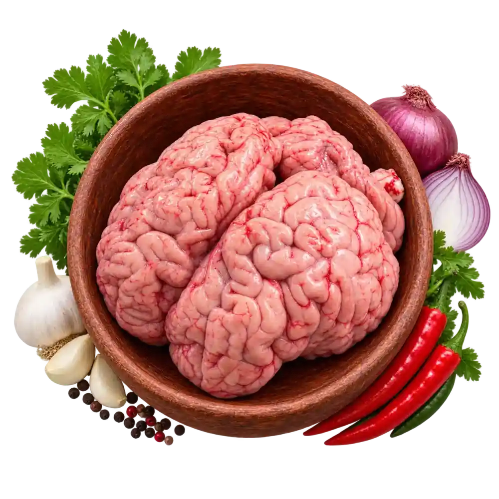 গরুর মগজ